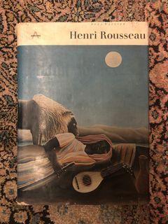 Vintage Henri Rousseau Art Book Hardbound