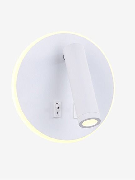 Wall Spot Eclipse (Category: Lighting) located in Singapore. Submitted by northstarlighting (Listing ID 1231471208, Image 1). Description: Modern wall lamp with 2 lights, one as a spot light and the other as a decorative wall light Measurements: diameter ⌀14.6cm Integrated single-tone LED.