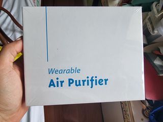 Wearable necklace air purifier