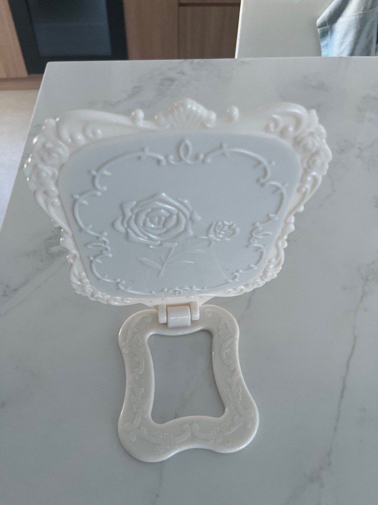 White Desk Mirror, Furniture & Home Living, Home Decor, Mirrors on