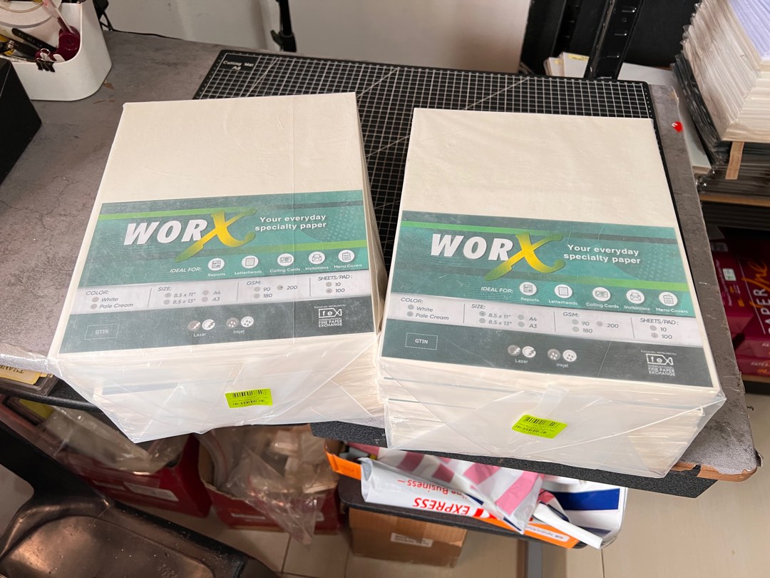 Worx Specialty Paper 200gsm, Hobbies & Toys, Stationary & Craft, Art