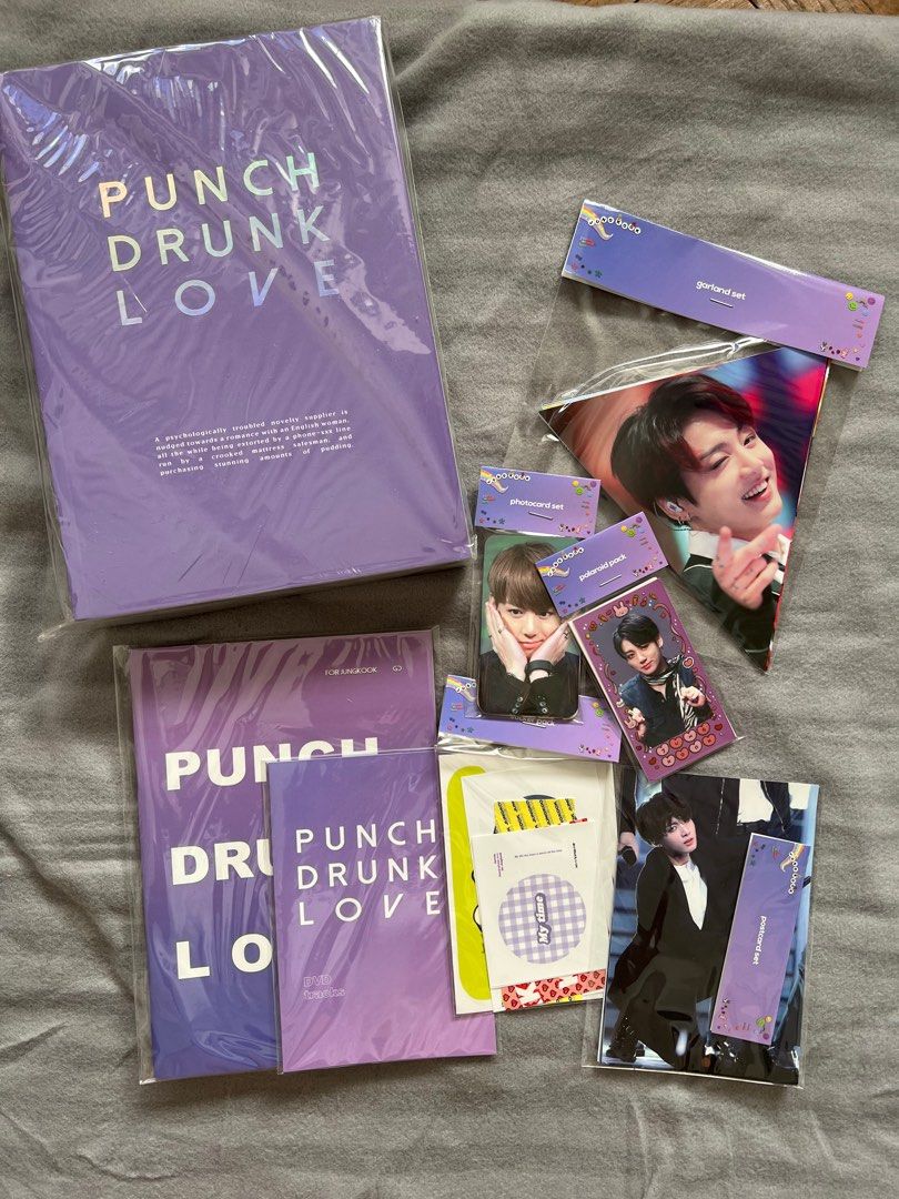 WTS BTS JK Punch Drunk Love Photobook, Hobbies & Toys, Memorabilia & Collectibles, KWave on