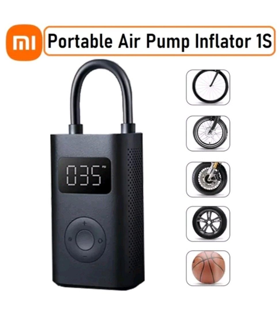 Xiaomi Electric Portable Air Pump 1S / Brand New Seal, Motorcycles, Motorcycle Accessories on
