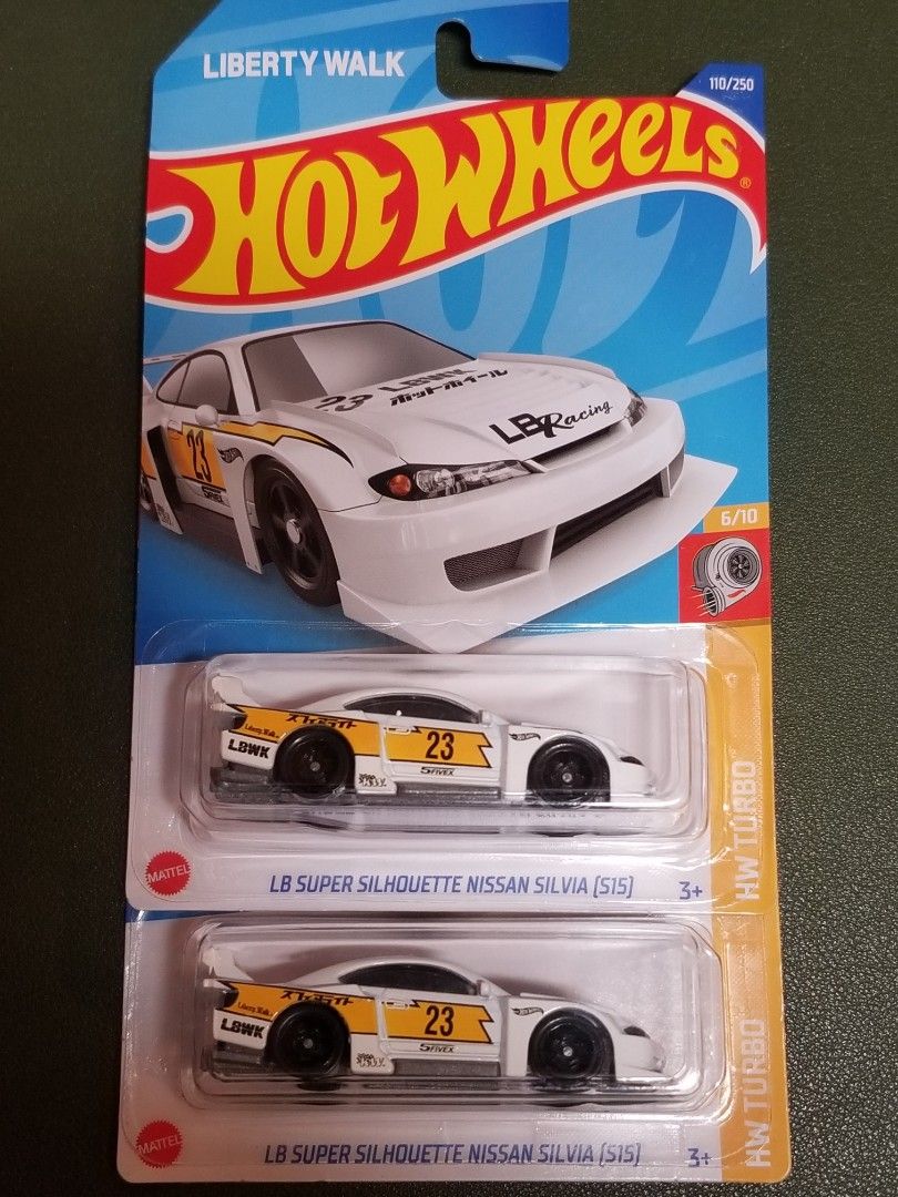 Hot Wheels LB Super Silhouette Nissan Silvia S15 Black And Gold