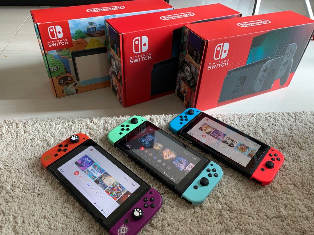 Nintendo switch v2 in stock deals