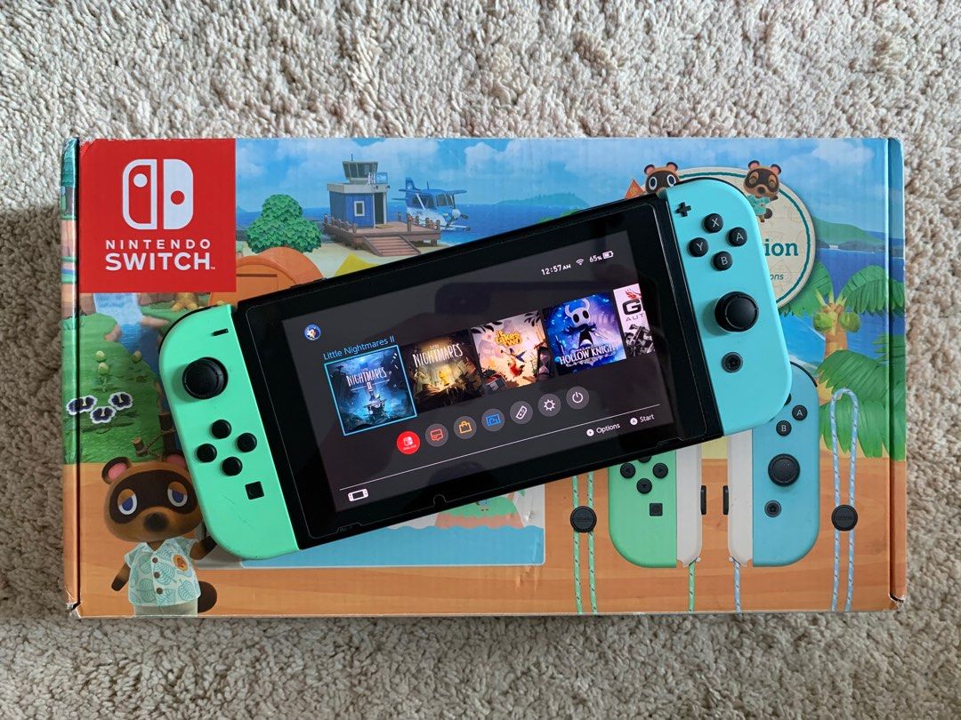 Nintendo switch store v2 in stock