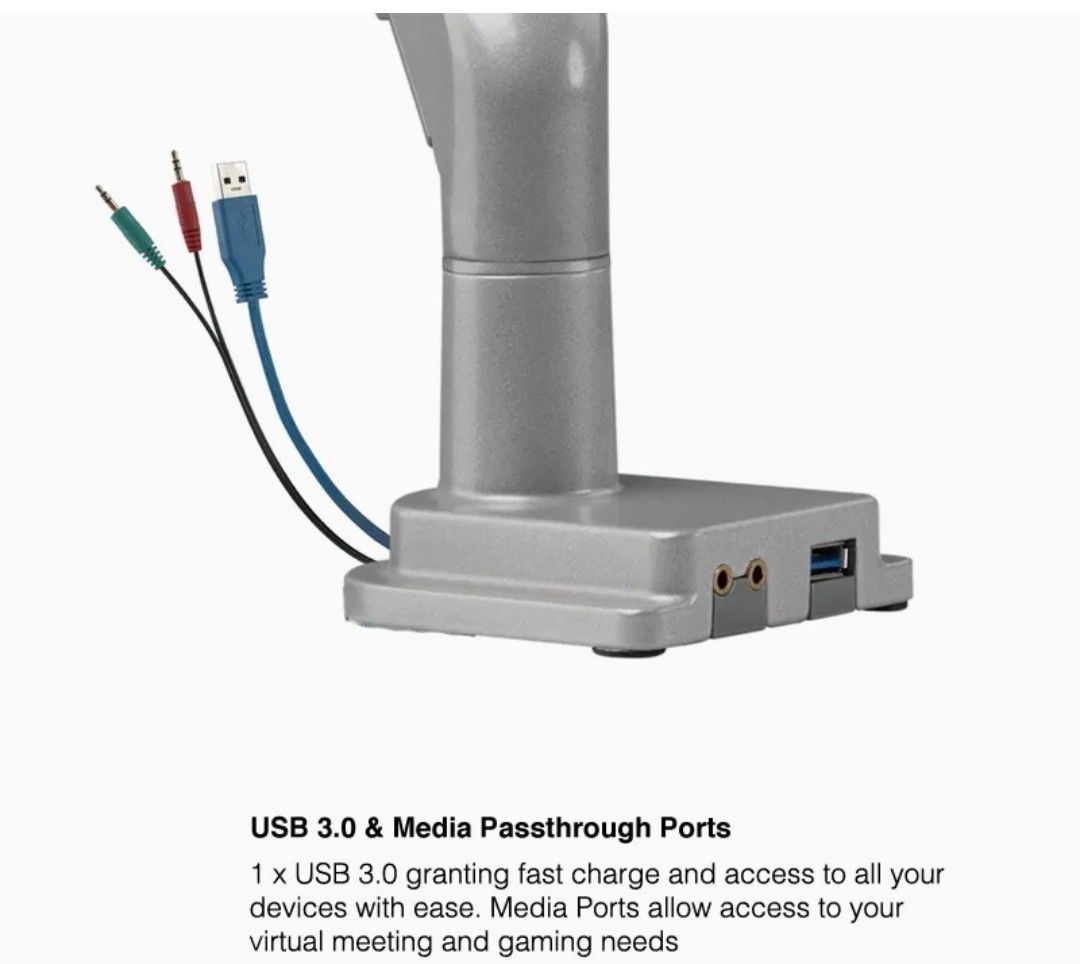3 arm Monitor stand Ergo, Computers & Tech, Office & Business