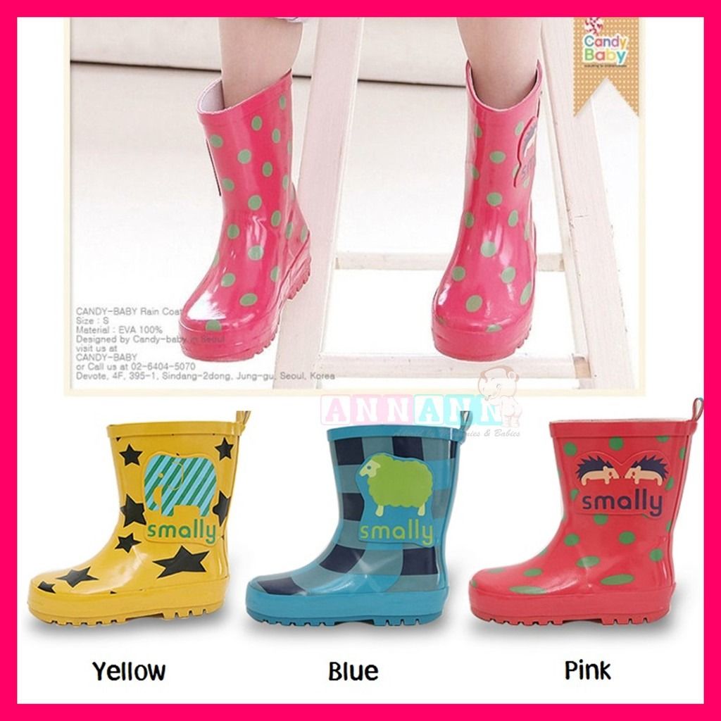 Girls size sale 3 rain boots