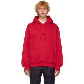 424 hoodie red color