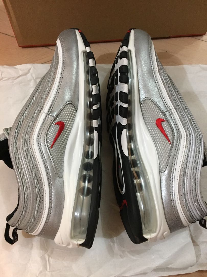 二手正貨43號US9.5 男裝鞋Nike air max 97 dm0028-002 正品波鞋銀子彈