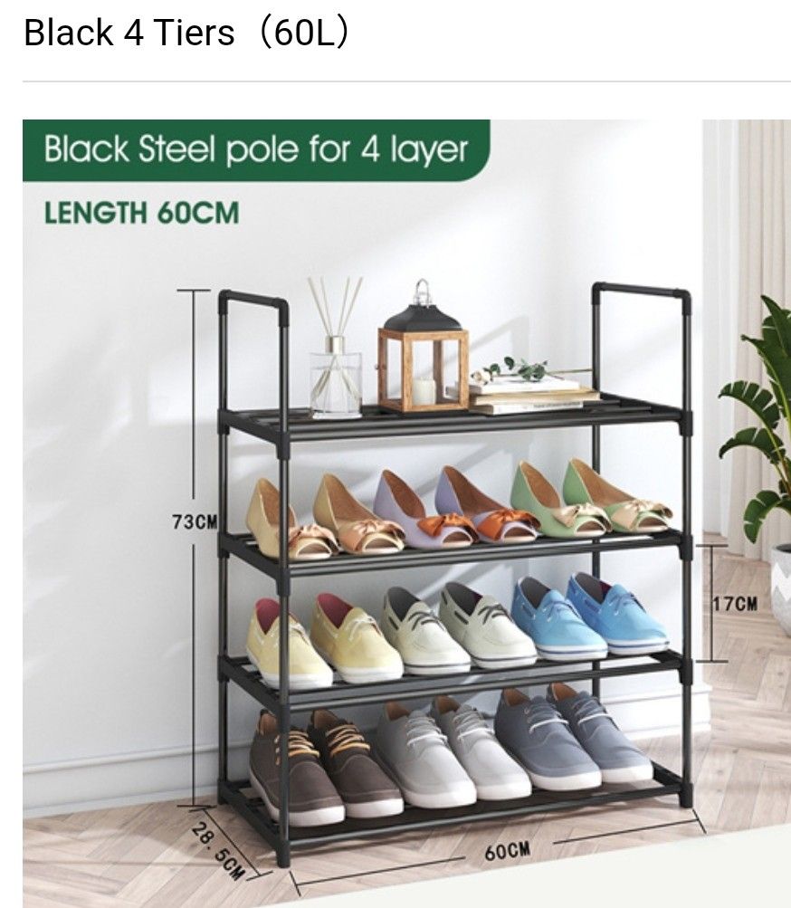 4/5/6Tier Doorway Shoe Rack BTO HDB Choice Shoes Rack Easy Assemble
