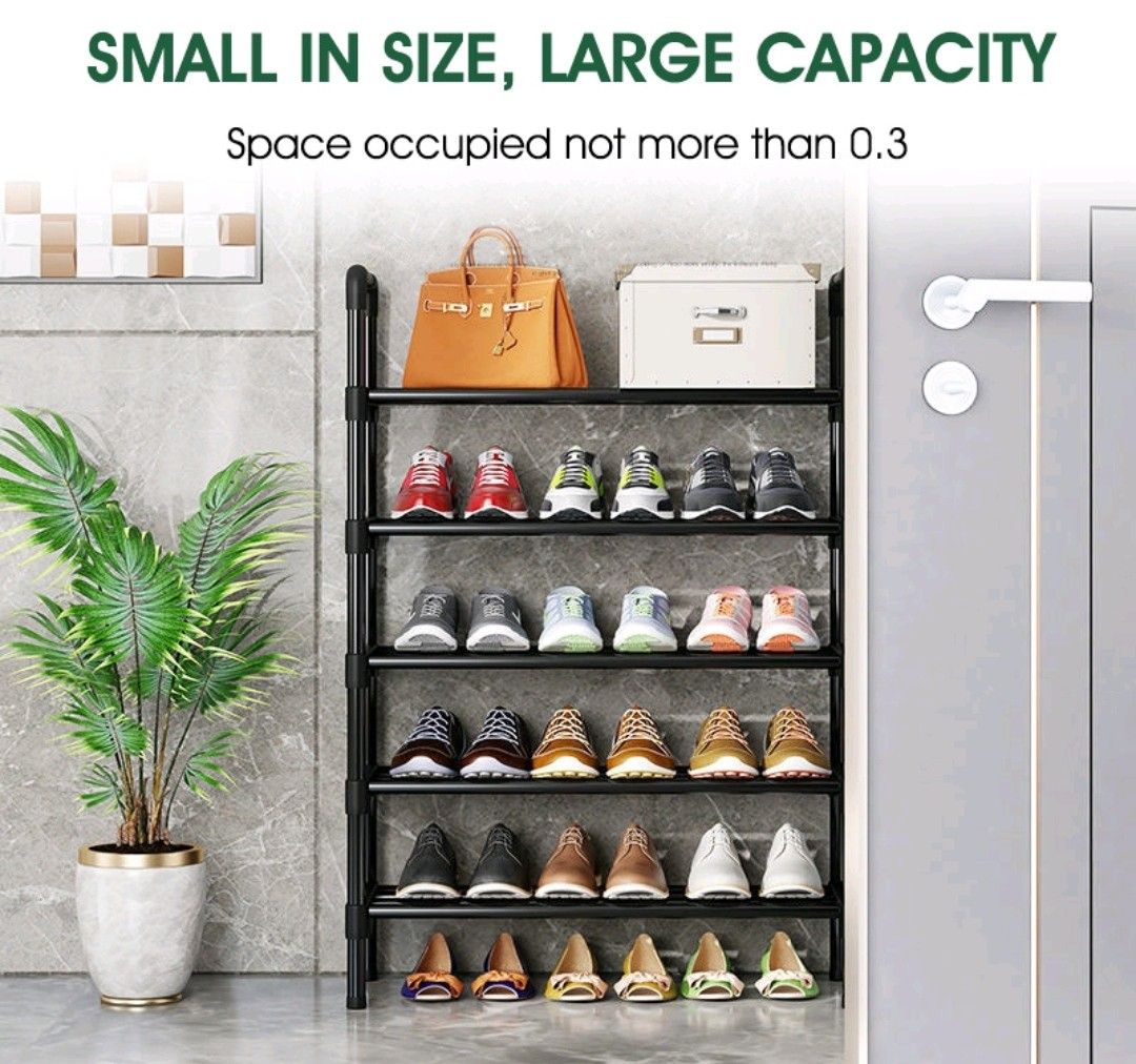 4/5/6Tier Doorway Shoe Rack BTO HDB Choice Shoes Rack Easy Assemble ...