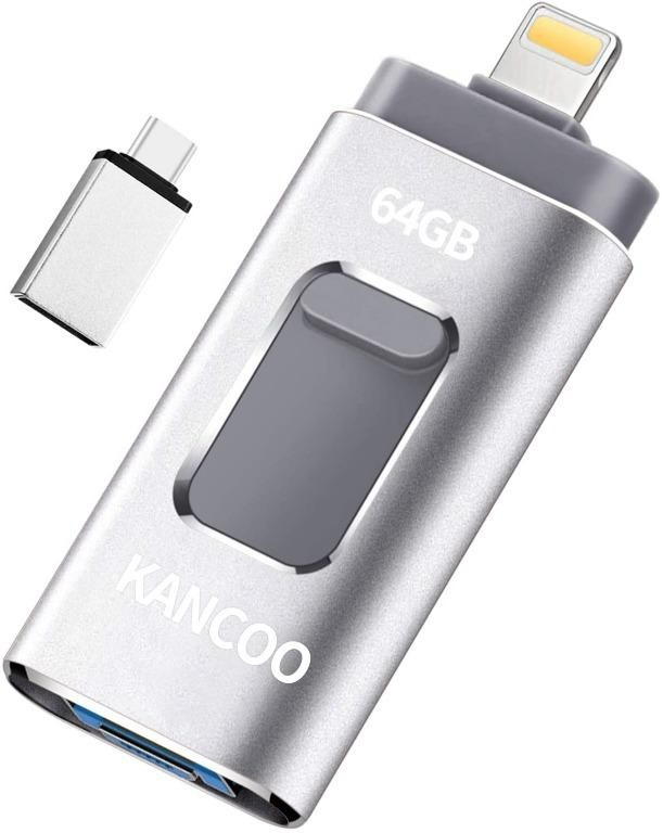 648) 64GB MEMORY STICK FOR IPHONE USB FLASH DRIVE PHOTO STICK USB 3.0