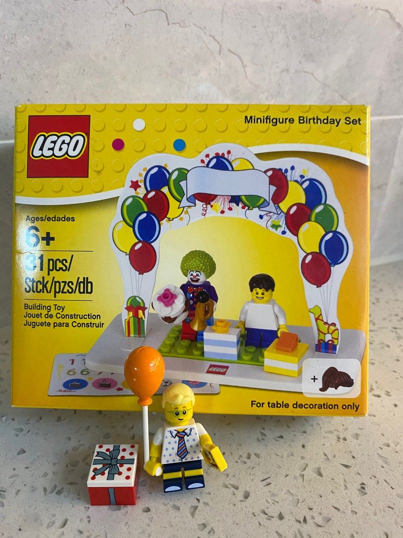Lego 850791 minifigure birthday set on sale