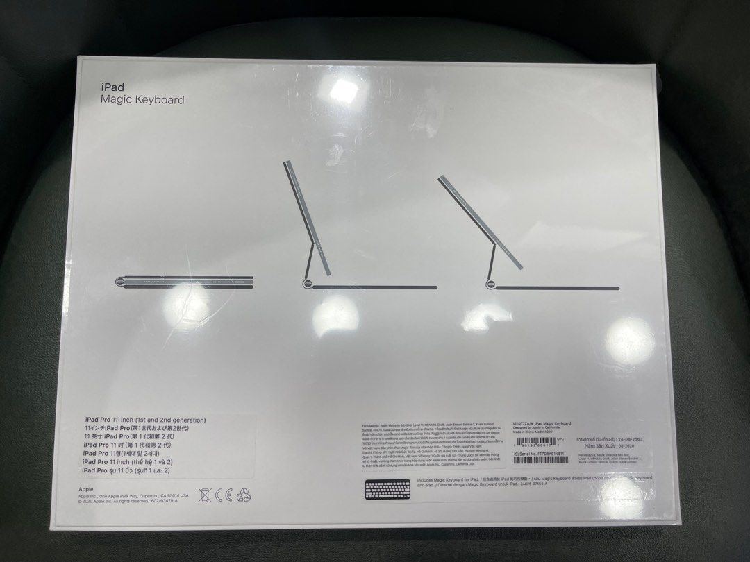 全新未開封Apple iPad Magic Keyboard 11吋1代2代香港行貨首選超值