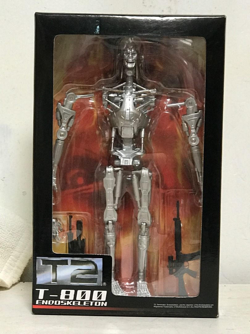 中古SKYNET 未來戰士2 審判日T-800 膠模型Vintage SKYNET Terminator 2