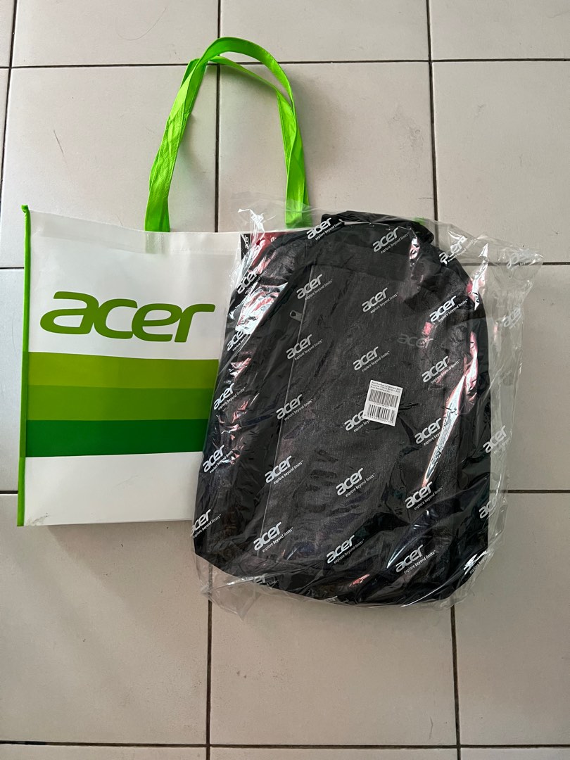 Acer pc back bag, Men's Fashion, Bags, Backpacks on Carousell