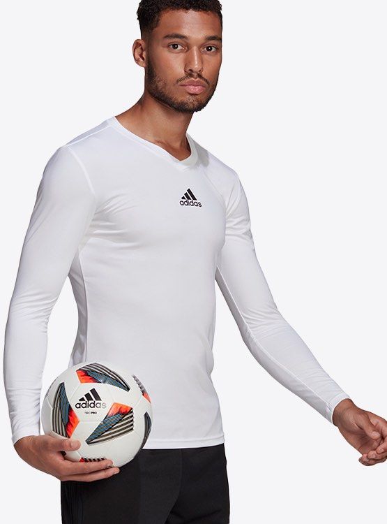 Adidas Aeroready Quick Dry Long Sleeves Base Layer (Category: Activewear) located in Baguio. Submitted by THRIFThingWars (Listing ID 1231621265, Image 1). Description: Size on Tag: Small Chest: 16" Length: 25" ✅ thin, airy T-shirt with long sleeves ✅ V-neckline ✅ flexible material moisture-wicking AEROREADY technology ✅ made of high quality Primegreen materials recycled ✅ composition: 100% polyester Producer.