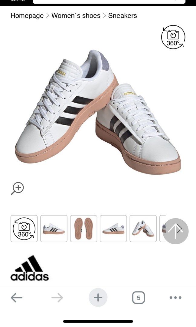 Adidas grand court sneakers Women s Fashion Footwear Sneakers on
