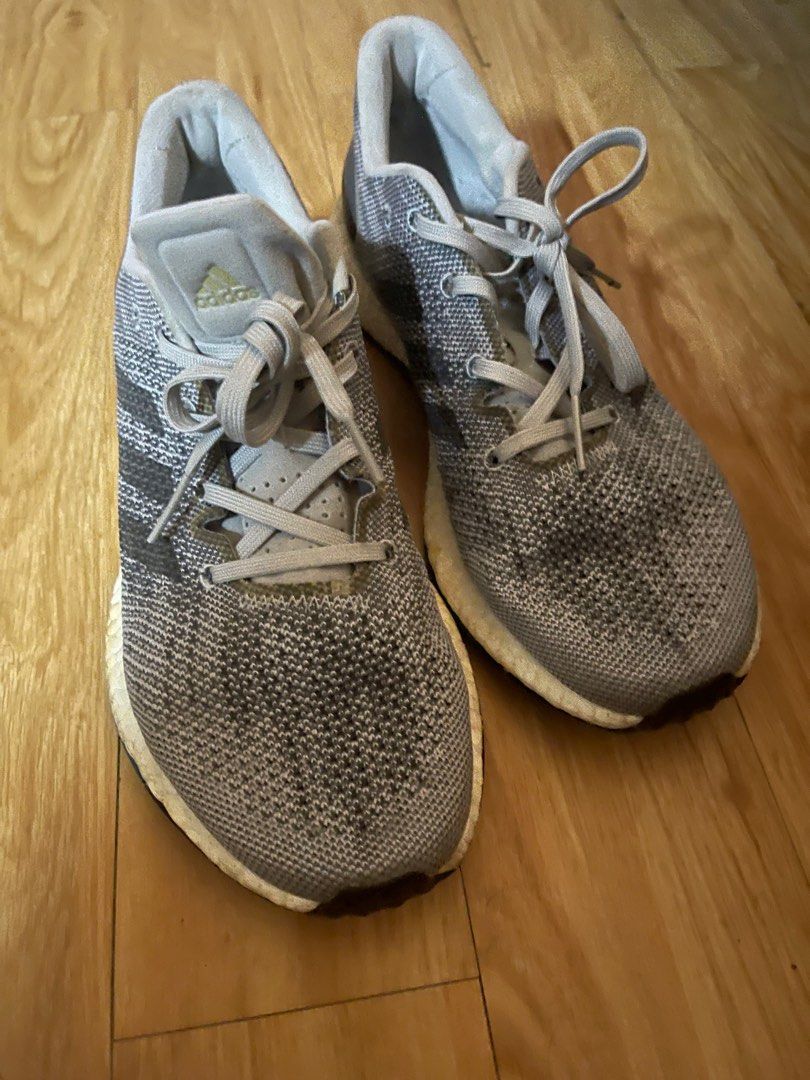 Adidas PureBoost DPR Solid Grey, Men's Fashion, Footwear, Sneakers on  Carousell