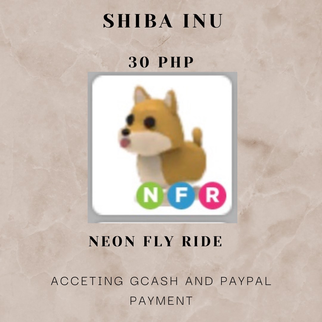 Shiba inu shop adopt me