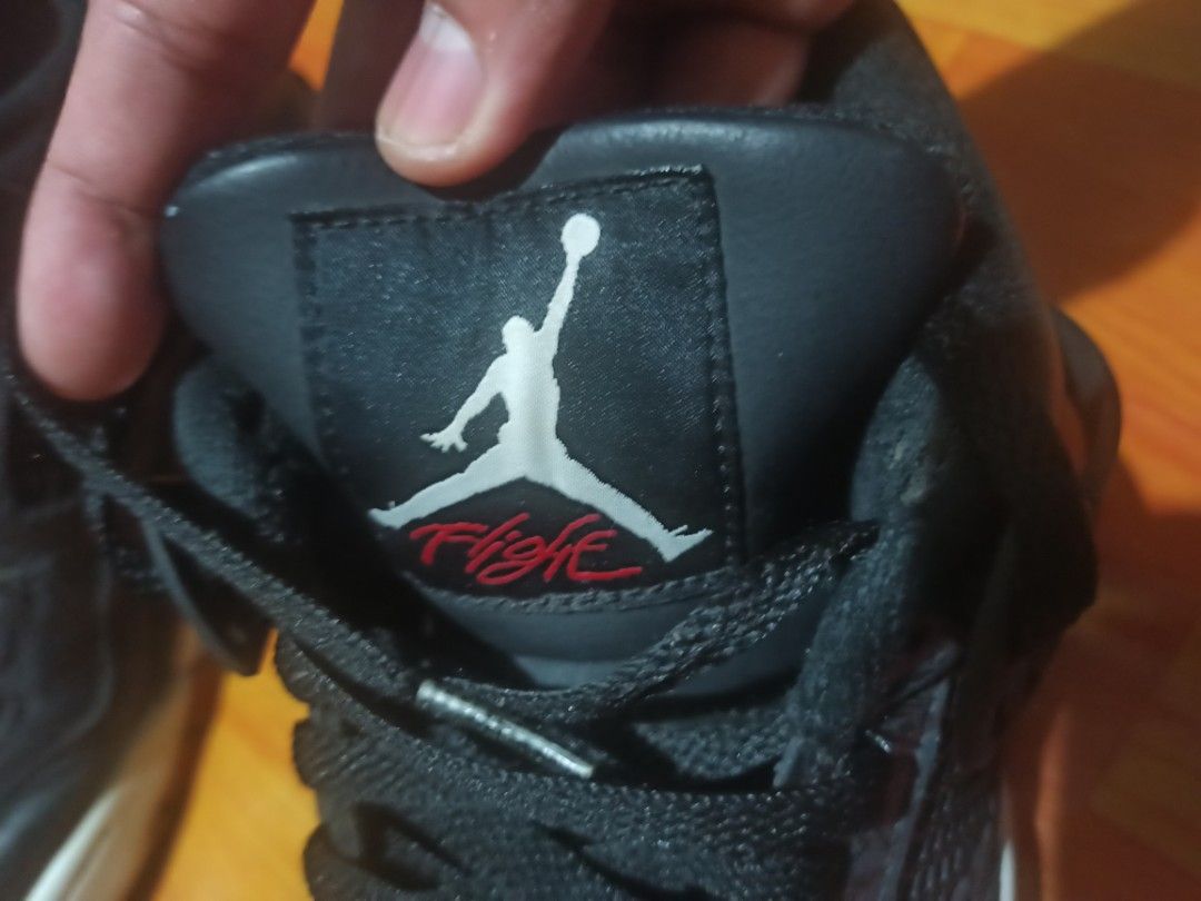 Jordan 4 black laser sales