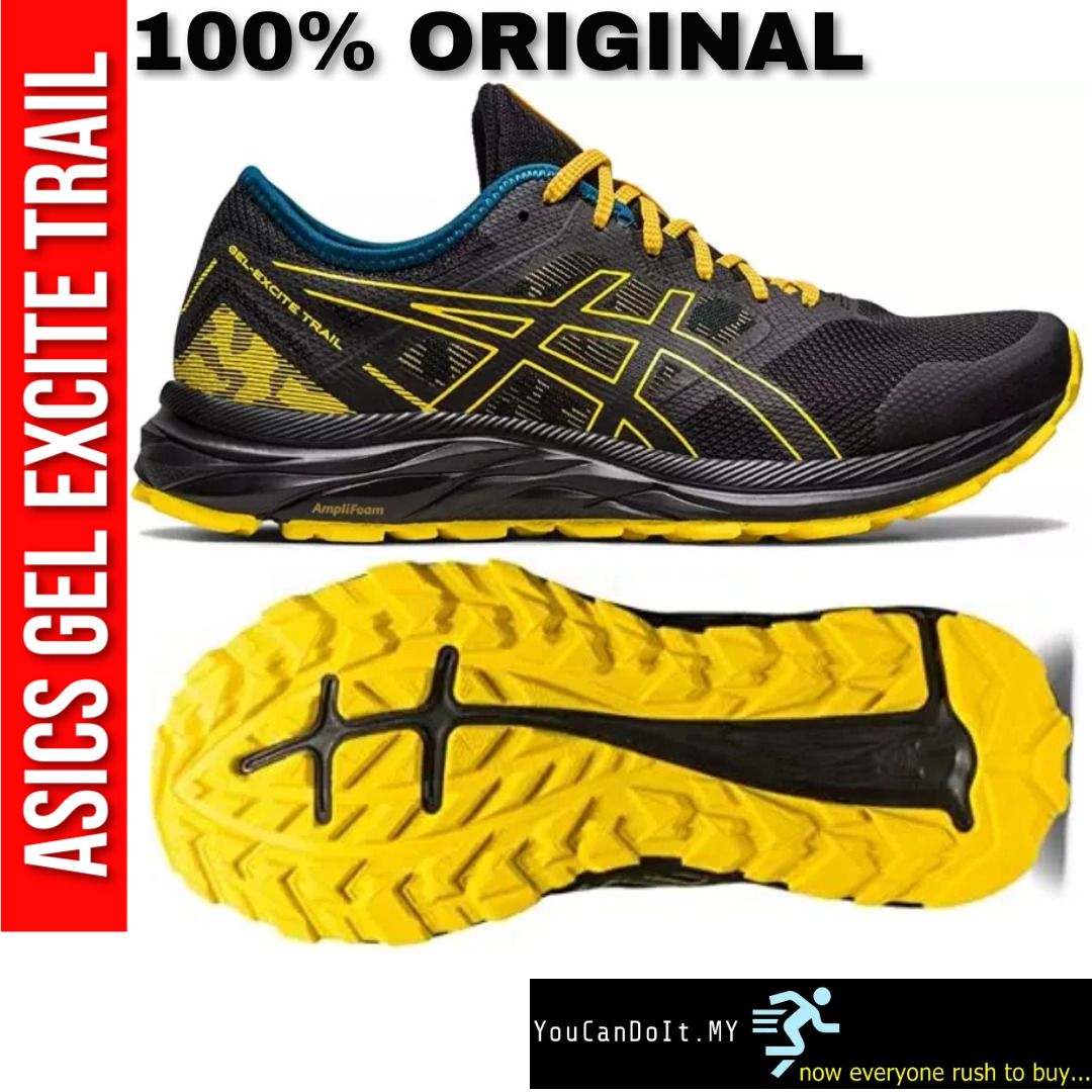 Asics GEL Excite Kasut Denai Men Trail Running Hiking Shoe UK7.5
