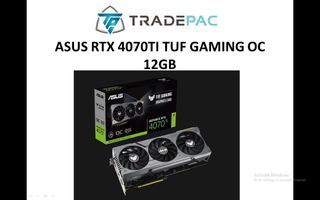 ASUS RTX 4070TI GAMING OC 12GB
