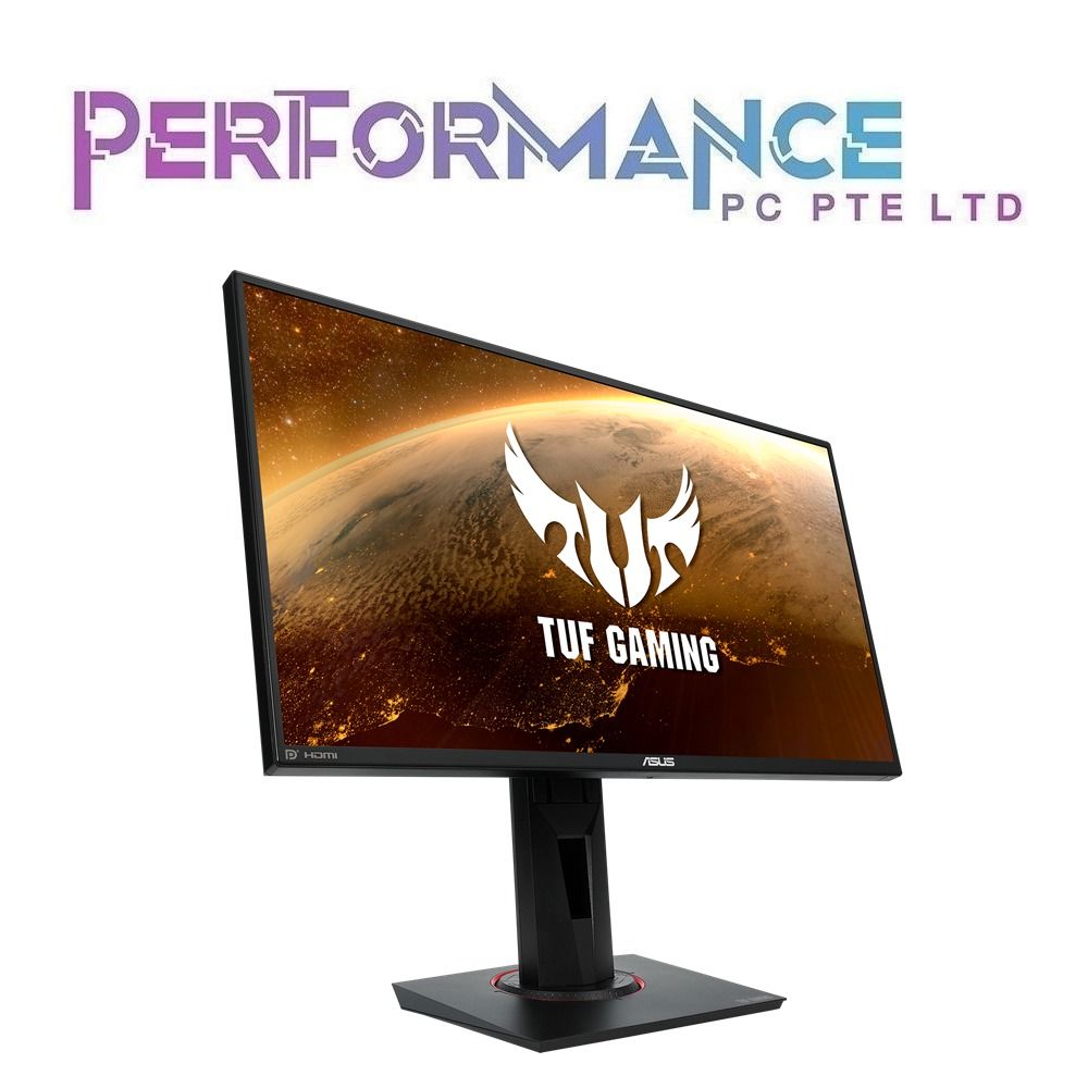ASUS TUF Gaming VG259QM 24.5” Monitor, 1080P Full HD (1920 x 1080), Fast IPS, 280Hz, G-SYNC Compatible, Extreme Low Motion Blur Sync,1ms, DisplayHDR - 1