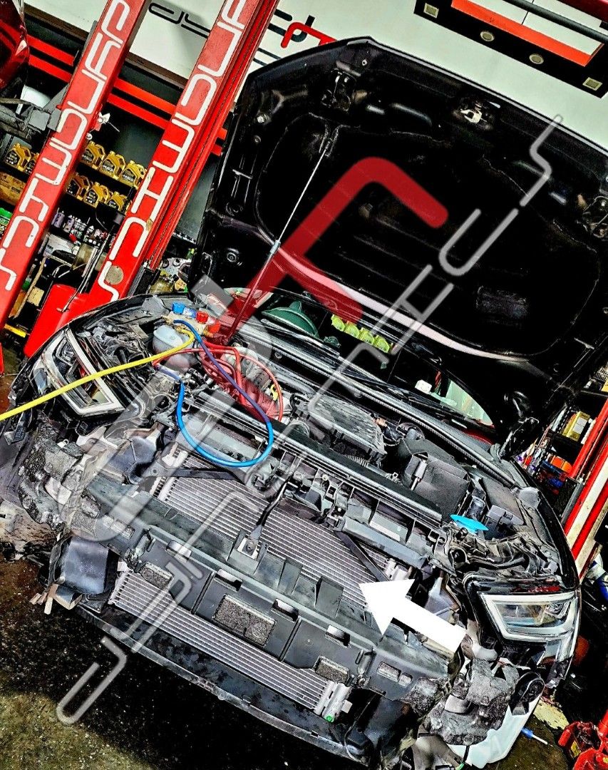 Audi Aircon Condenser replacement, Car Accessories, Car