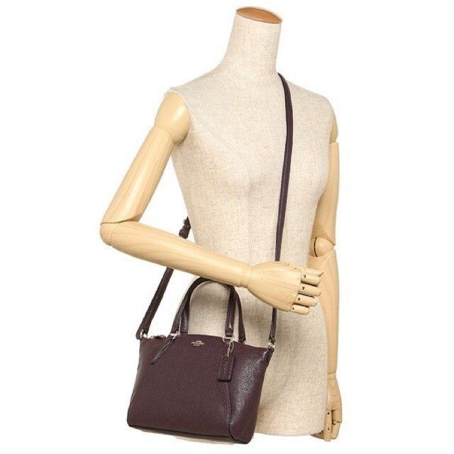 Coach mini kelsey best sale oxblood