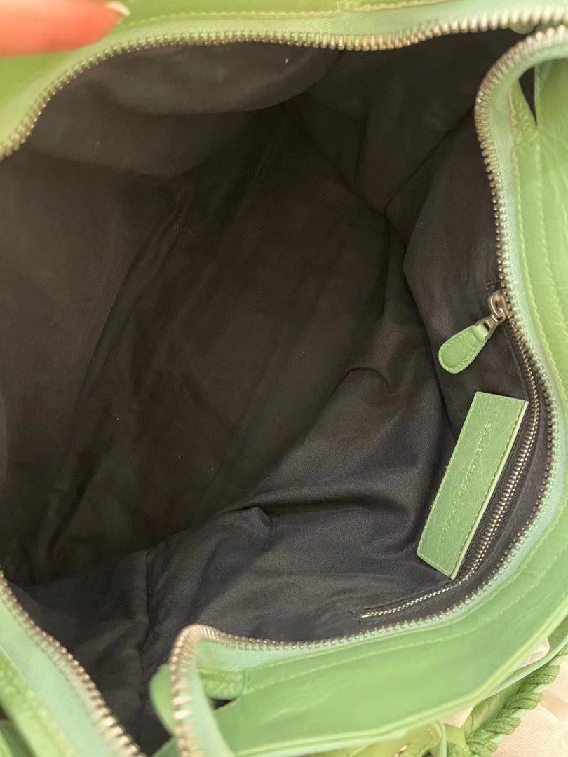 Balenciaga Medium size mint green color, Women's Fashion, Bags