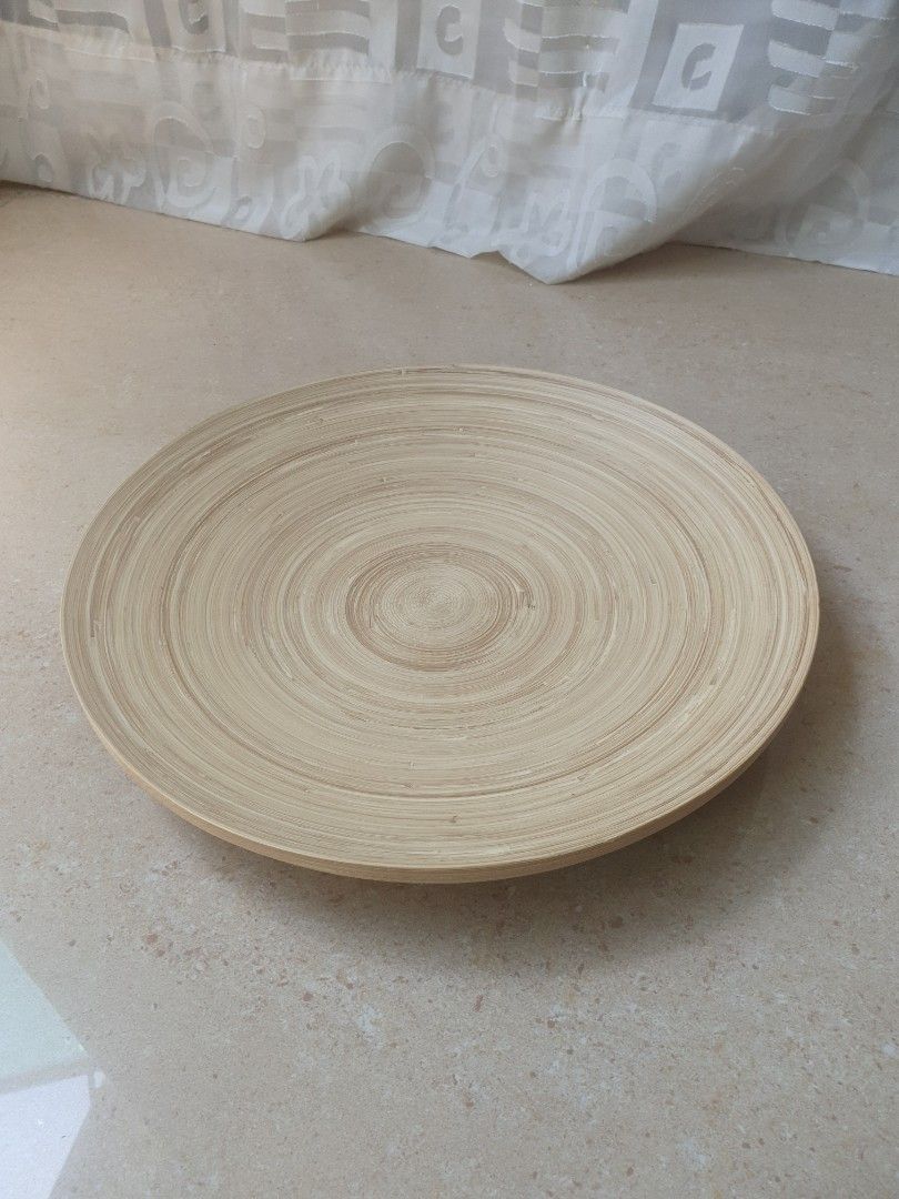 Bamboo fruit bowl IKEA Hultet, Furniture & Home Living, Home Decor