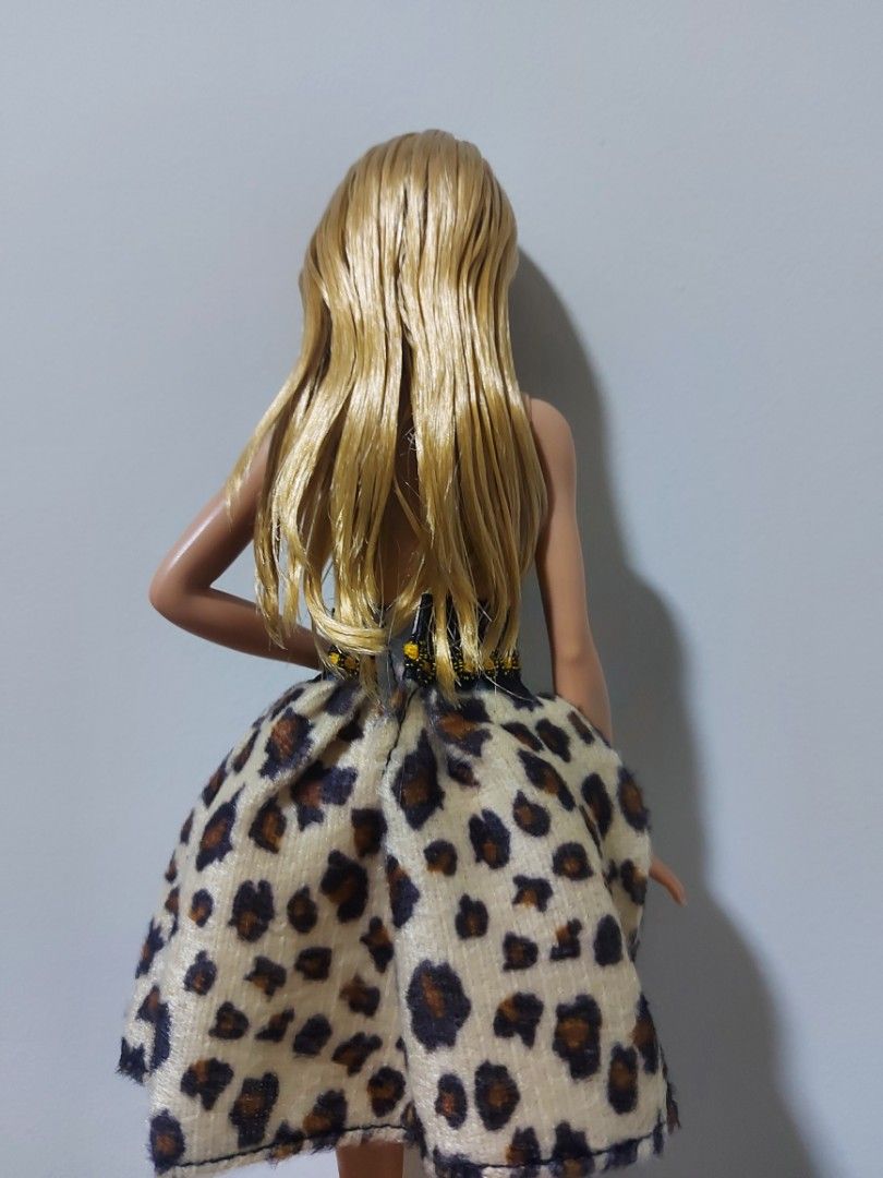 Barbie leopard store print dress