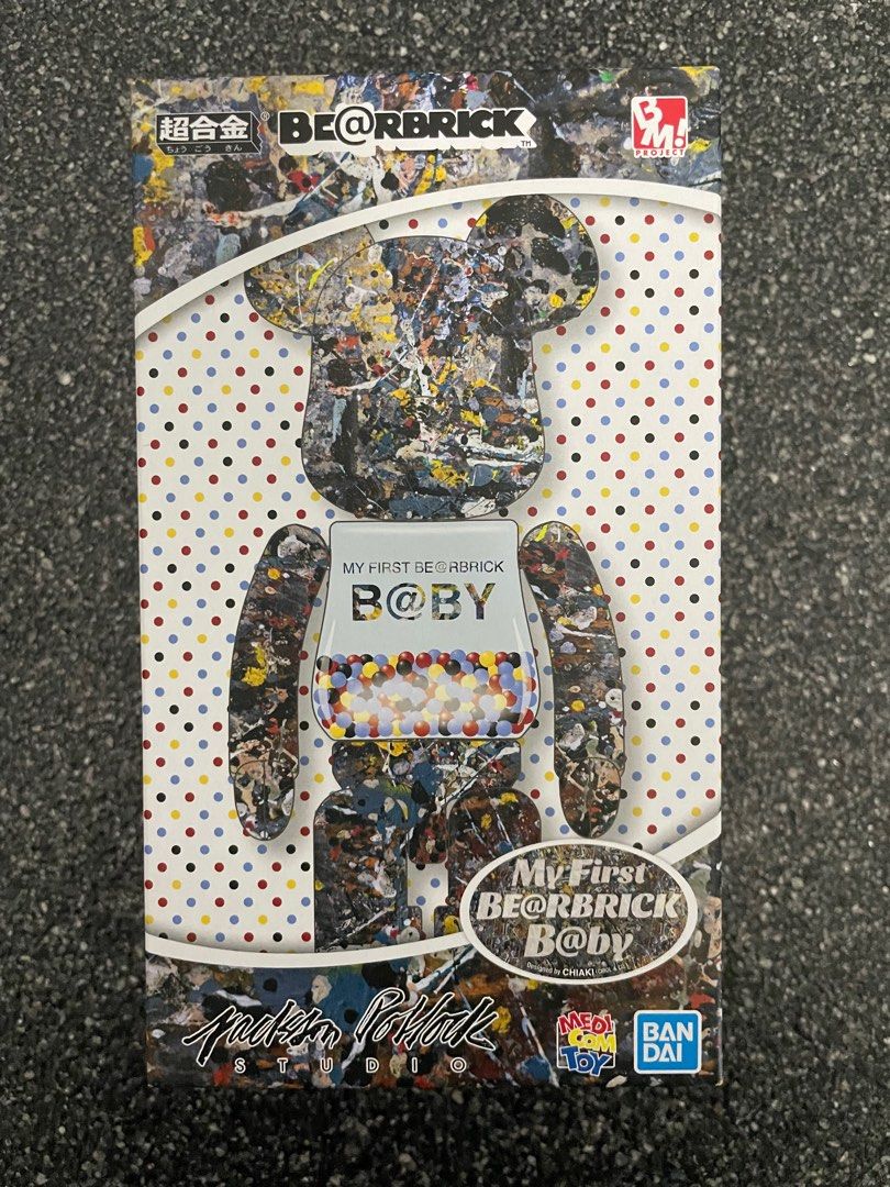 Bearbrick 超合金jackson pollock baby 200% , 興趣及遊戲, 玩具& 遊戲