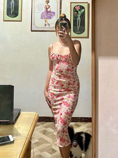 Beautiful vintage floral dress from love by dianna