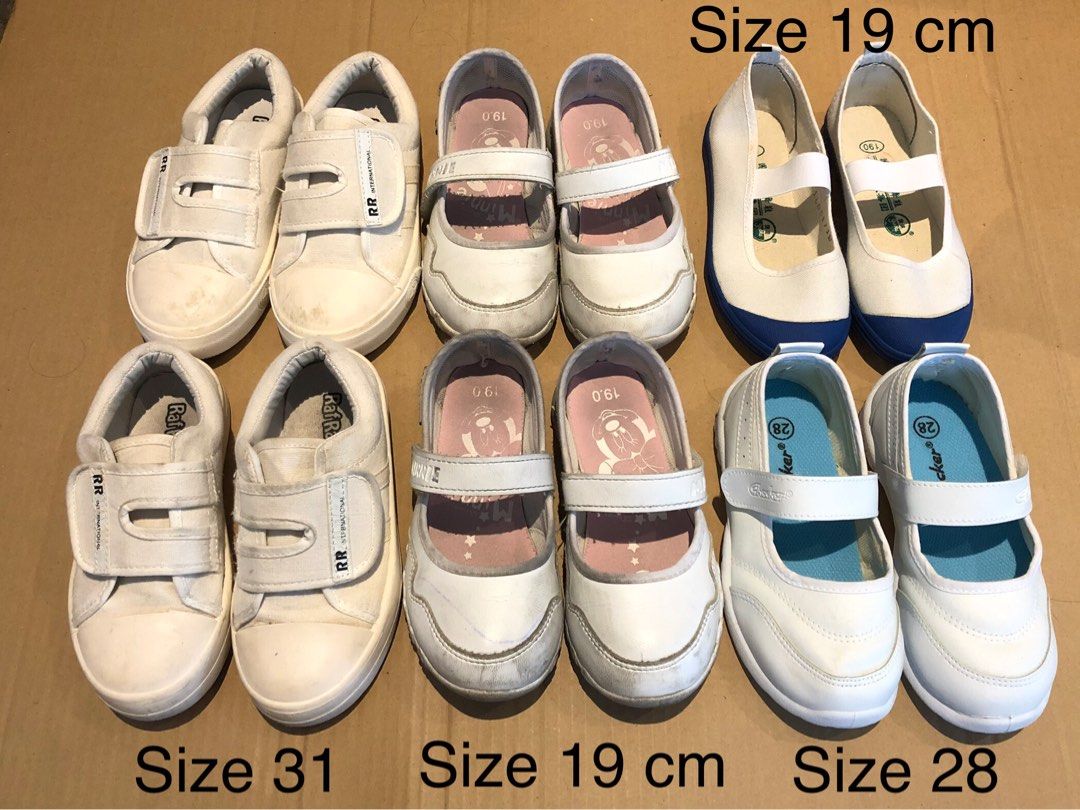 Big Shoes Sale Kids white School Shoes