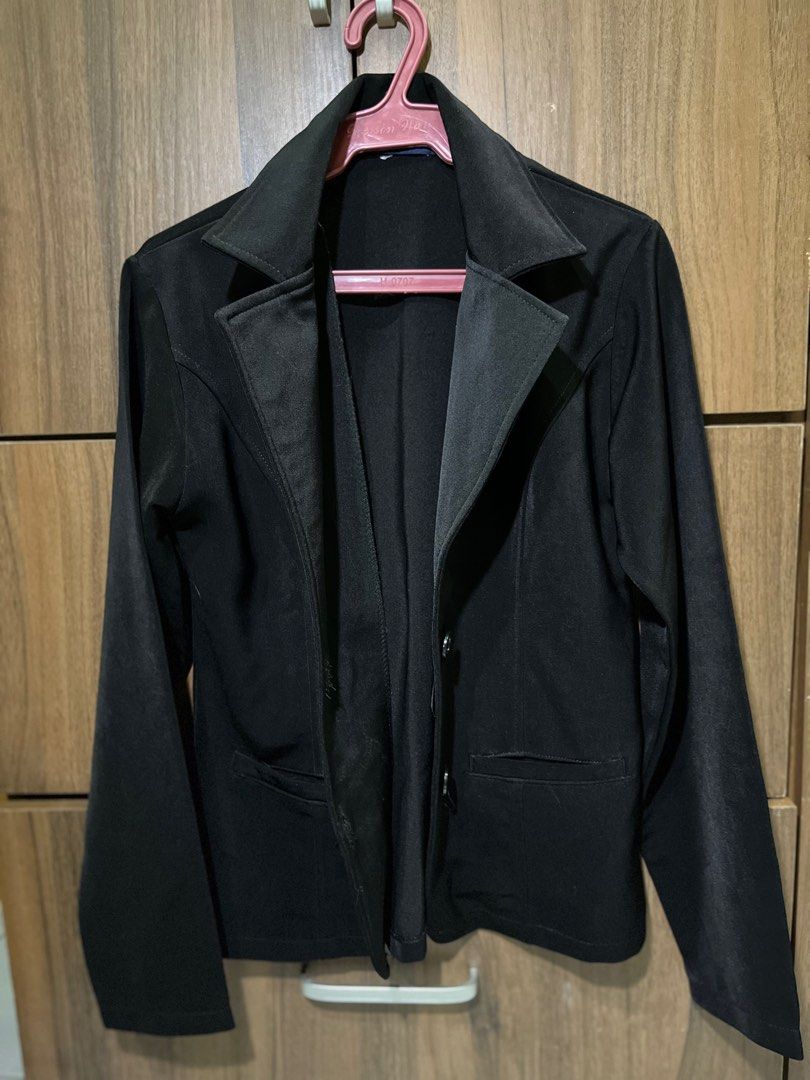 Black Formal Suit for Women Women s Fashion Coats Jackets and