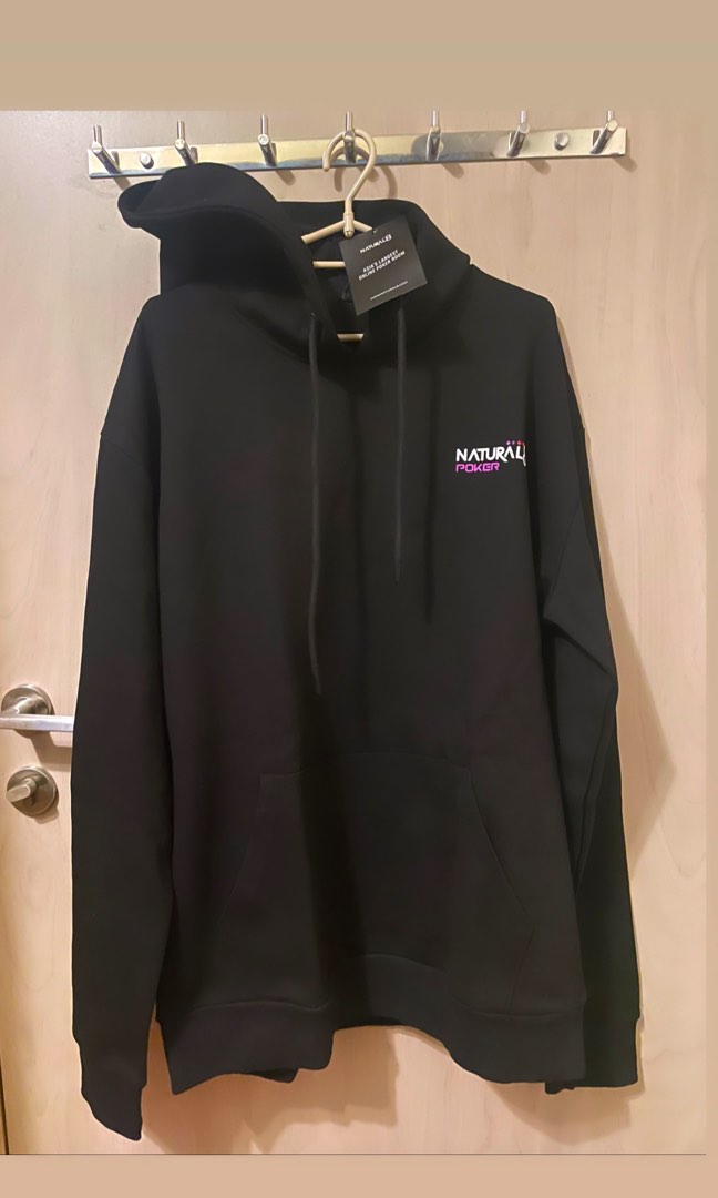 Black Hoodie Natural 8 Poker Men s Fashion Tops Sets