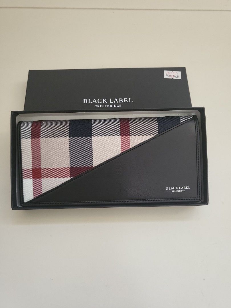 Black label crestbridge wallet new arrivals