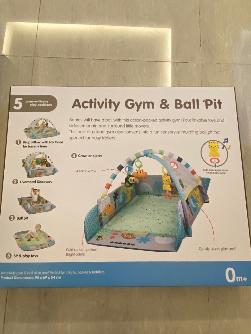 BNIB Baby gym set, Babies & Kids, Infant Playtime on Carousell
