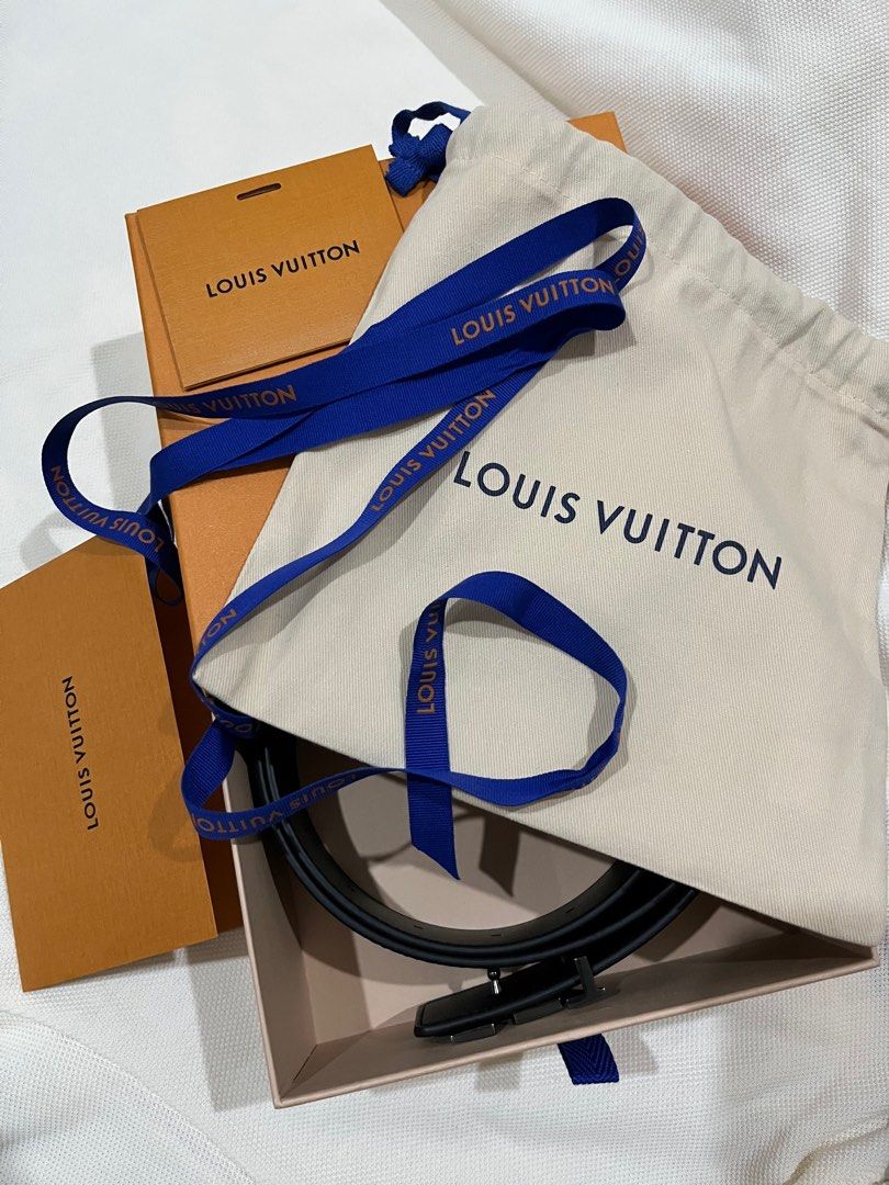 Louis Vuitton Damier Graphite M0213U 40mm Belt Size 90/40