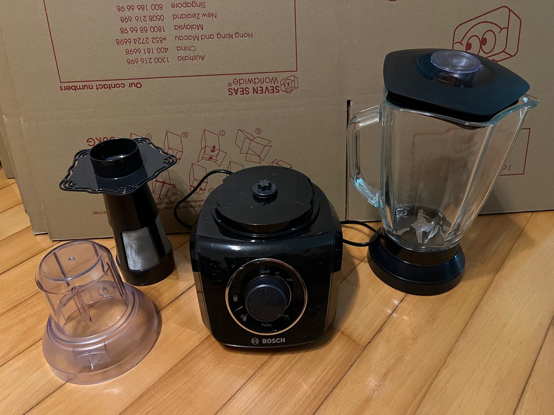 Bosch Silent blender SilentMixx 700 W Black, 家庭電器, 廚房電器, 榨汁機及攪拌機