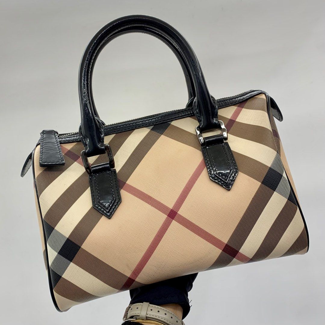 Authentic Burberry Nova Check Small Speedy Bag, Women's Fashion, Bags &  Wallets, Tote Bags on Carousell