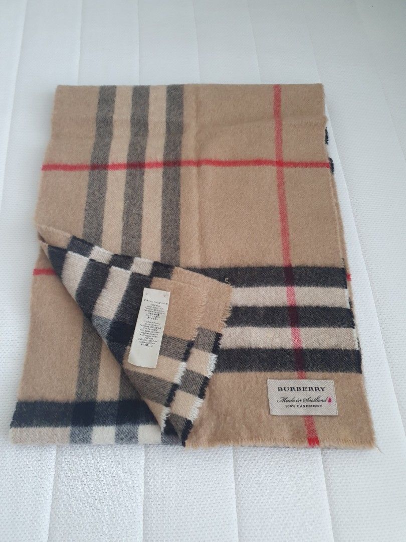 Mock burberry scarf online