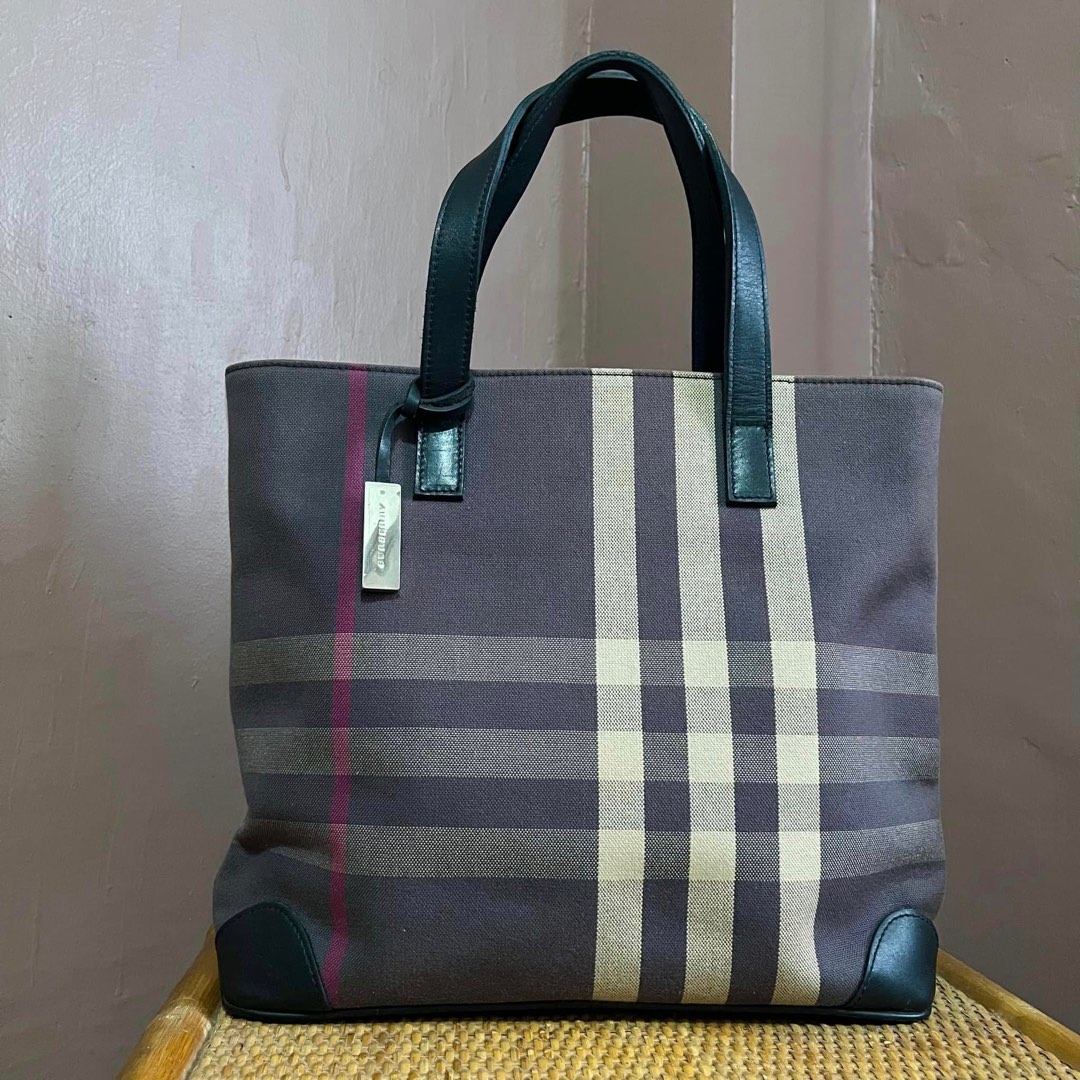SALE Burberry Nova tote bag, Luxury, Bags & Wallets on Carousell
