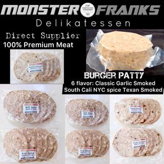 Burger Patty 6 flavor