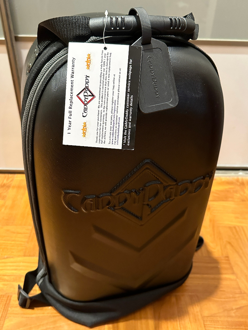CaddyDaddy Enforcer Hard Top Golf Travel Bag, Sports Equipment, Sports