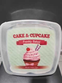 LocknLock 9x13 Cake Carrier with Deviled Egg & Cupcake Inserts 