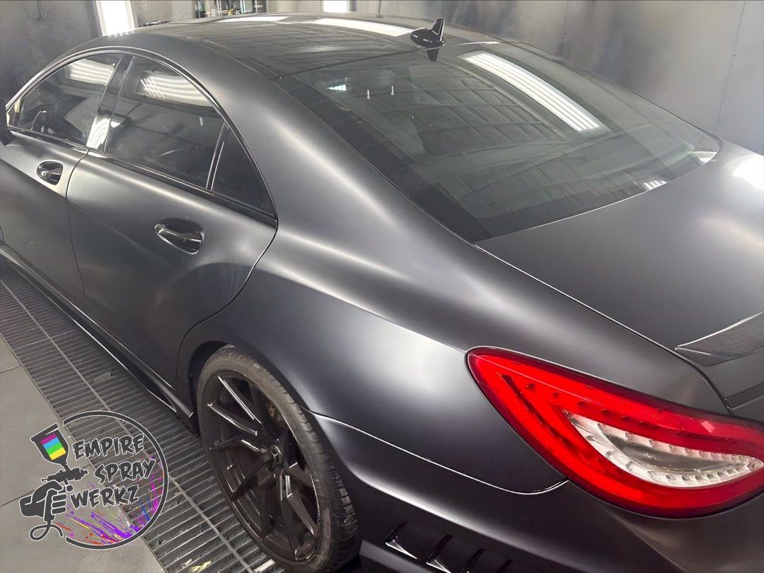 Car Spray Painting Satin Gunmetal Dark Grey, Car Accessories, Car